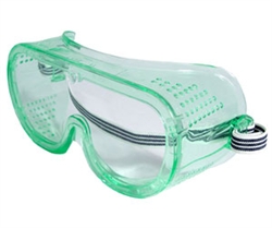 Radians Clear Uncoated Perforated Goggle