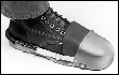 700-4 - Ellwood Safety Women's Steel Toe Guard 4" Width Equipped w/ Leather Cuff, Quick Fastener & Adjustable Web Strap