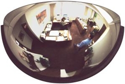 AV18HL - Brossard 18" All-Vu Half Dome Acrylic Lens Only Mirror