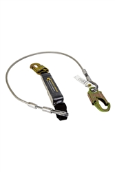 01240 - Guardian Cable Lanyard w/ Snap Hook Ends