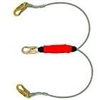01246 - Guardian Coated Cable Lanyard - Double Leg w/ Removable Flame Resistant Cover