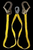 01271 - Guardian Non-Shock Absorbing Lanyard - Double Leg w/ Rebar Hooks