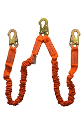 01296 - Guardian Double Leg Shock Absorbing Stretch Lanyard