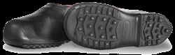01350 - Tingley Hi-Top Black Rubber Mens Overshoe Cleated/Studded Outsole