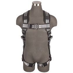 020-1220  Safewaze PRO+ Slate Full Body Harness: Alu 1D, Alu QC Chest/Legs - XS