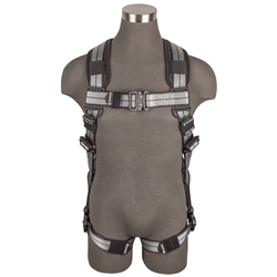 020-1226  Safewaze PRO+ Slate Full Body Harness: Alu 1D, Alu QC Chest/Legs - 3XL