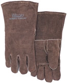 10-0707L - Weldas COMFOflex 14" Sterling Grey Leather Glove