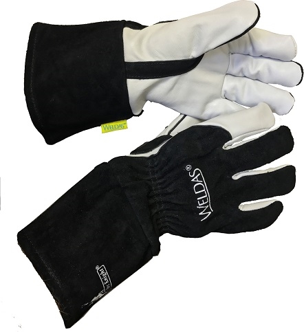 fully COMFOflex Lined 1 Pair Weldas 10-2025L Arc Knight Stick Welding Gloves Large