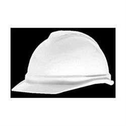 10034018 - MSA White V-Gard 4.0 Suspension Vented Hard Hat