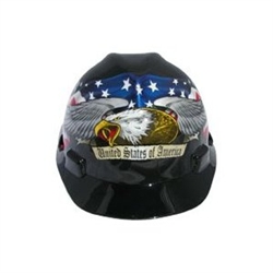 10079479 - MSA V-Gard American Eagle Hard Hat