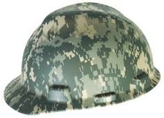 10103908 - MSA V-GARD Camouflage Hard Hat