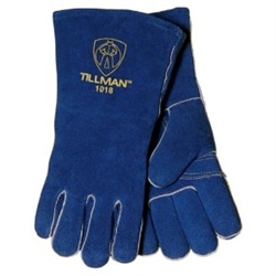 1018 - Tillman Insulated Blue Split Cowhide Welding Glove