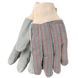 1042 - MCR Safety Economy Leather Palm Glove