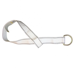 10705 - Guardian White Concrete Anchor Strap w/ D-ring ends