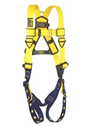 1101252 - 3M Delta Vest Style Harnesses with Back D-Ring & Tongue Buckle Legs