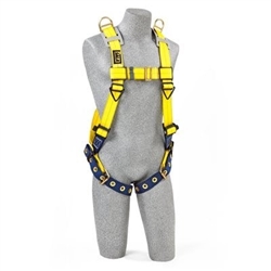 1101254 - 3M Delta Vest Style Harnesses with Back & Shoulder D-Rings & Tongue Buckle Legs