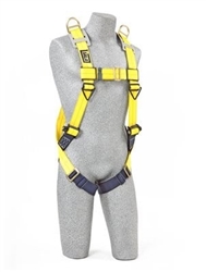 1101781 - 3M Delta Vest Style Harnesses with Back & Shoulder D-Rings & Pass Through Legs