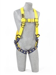 1102000 - 3M Delta Vest Style Harnesses with Back D-Ring & Tongue Buckle Legs