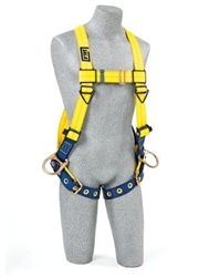 1102008 - 3M Delta Vest Style Harness with Back & Side D-Rings & Tongue Buckles