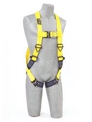 1102090 - 3M Delta Vest Style Harnesses with Front & Back D-Rings & Quick-Connect Leg Buckles
