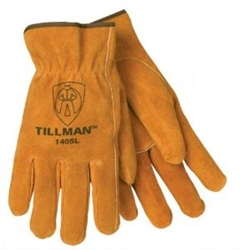 1405 - Tillman Russet Split Leather Cowhide Glove