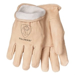 1412 - Tillman Top Grain Pigskin Fleece Lined Glove