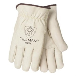 1420 - Tillman "A" Grade Pearl Top Grain Cowhide Drivers Glove