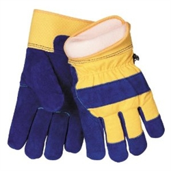 1568 - Tillman ColdBlock Lined Cowhide Glove Blue