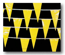 15903-41  -  MUTUAL IND - OSHA Perimeter Marker -  Yellow