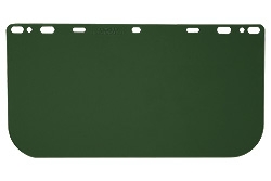181541 - MCR Safety Medium Green Polycarbonate Faceshield