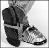 200-5.5 - Ellwood Safety Mens's 5 1/2" Wide Aluminum Alloy Foot Guard w/ Rubber Strap and Rubber Toe Clip - 5 1/2"
