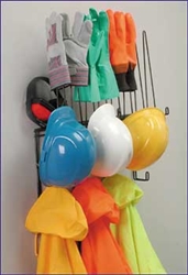2016-STNLS - Horizon Mfg. Stainless Steel PPE Storage Rack