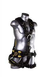 21082 - Guardian Cyclone Tower Harness w/ Chest Quick-Connect Buckle, Leg Quick-Connect Buckles, & Waist Combination Buckle