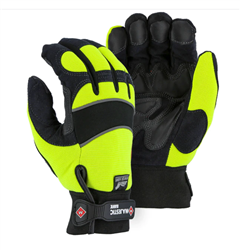 2145HYH - Majestic  Winter Lined Armor Skin Mechanics Glove
