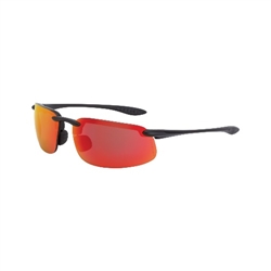 2169 - Radians Crossfire ES4 HD Red Mirror Lens Glasses