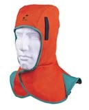 23-6690 - Weldas Real Character FR Orange Full Neck Flap Hood