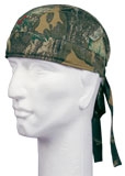 23-8014 - Weldas Authentic Woodland Camo Doorag Welding Cap