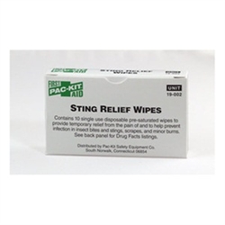 23112 - Medique Sting Relief Wipes