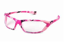 23PC80 - Gateway Safety Metro Pink Camo Frame Clear Lens