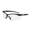 250-AN-10111 PIP Anser Semi-Rimless Safety Glasses with Black Frame, Clear Lens, Anti-Scratch / AF
