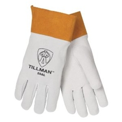 25A - Tillman Lightweight Pearl Deerskin Split Leather Glove