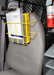 3006 - Horizon Mfg. Over-The-Seat MSDS Binder/Clipboard Rack