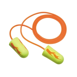 311-1252 - 3M E-A-Rsoft Yellow Neon Blasts Corded Earplugs