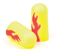 312-1252 - 3M E-A-Rsoft Yellow Neon Blasts Uncorded Earplugs