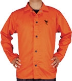 33-6730 - Weldas COOL FR Cotton FR Treated 30" Jacket Safety Orange