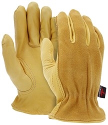 3505 - MCR Safety Deerskin Split Back Drivers Glove