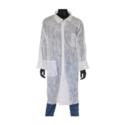 3515 - PIP Standard Weight SBP White Shirt, Snap Front