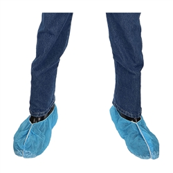 3518BNS - PIP SBP Light Blue Shoe Covers with Non-Skid Thread