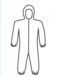 3656 - PIP Microporous White Coverall