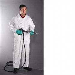 3702 - PIP PosiWear Ultimate Barrier White Coveralls